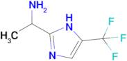 1-(5-(Trifluoromethyl)-1h-imidazol-2-yl)ethan-1-amine
