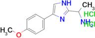 1-[4-(4-methoxyphenyl)-1H-imidazol-2-yl]ethan-1-amine dihydrochloride