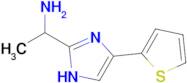 1-[4-(thiophen-2-yl)-1H-imidazol-2-yl]ethan-1-amine