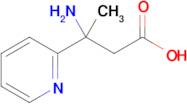 3-Amino-3-(pyridin-2-yl)butanoic acid