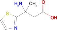 3-Amino-3-(thiazol-2-yl)butanoic acid