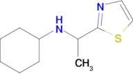 n-(1-(Thiazol-2-yl)ethyl)cyclohexanamine