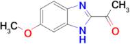 1-(6-methoxy-1H-1,3-benzodiazol-2-yl)ethan-1-one
