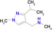 1-(3-Isopropyl-1-methyl-1h-pyrazol-4-yl)-N-methylmethanamine