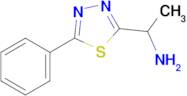 1-(5-Phenyl-1,3,4-thiadiazol-2-yl)ethan-1-amine