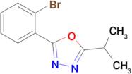 2-(2-Bromophenyl)-5-isopropyl-1,3,4-oxadiazole