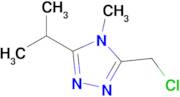 3-(Chloromethyl)-5-isopropyl-4-methyl-4h-1,2,4-triazole