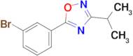 5-(3-Bromophenyl)-3-isopropyl-1,2,4-oxadiazole