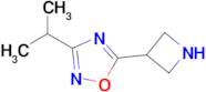 5-(Azetidin-3-yl)-3-isopropyl-1,2,4-oxadiazole