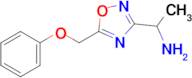 1-(5-(Phenoxymethyl)-1,2,4-oxadiazol-3-yl)ethan-1-amine