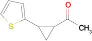 1-(2-(Thiophen-2-yl)cyclopropyl)ethan-1-one