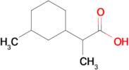 2-(3-Methylcyclohexyl)propanoic acid