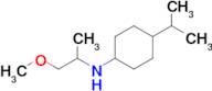 4-Isopropyl-N-(1-methoxypropan-2-yl)cyclohexan-1-amine