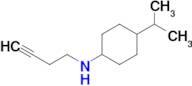n-(But-3-yn-1-yl)-4-isopropylcyclohexan-1-amine