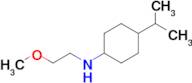 4-Isopropyl-N-(2-methoxyethyl)cyclohexan-1-amine