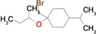 1-(Bromomethyl)-1-(sec-butoxy)-4-isopropylcyclohexane