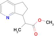 Methyl 2-(6,7-dihydro-5h-cyclopenta[b]pyridin-7-yl)propanoate