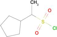 1-Cyclopentylethane-1-sulfonyl chloride