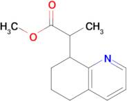 Methyl 2-(5,6,7,8-tetrahydroquinolin-8-yl)propanoate