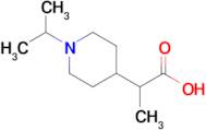 2-(1-Isopropylpiperidin-4-yl)propanoic acid