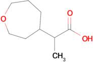 2-(Oxepan-4-yl)propanoic acid