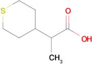 2-(Tetrahydro-2h-thiopyran-4-yl)propanoic acid