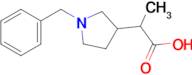 2-(1-Benzylpyrrolidin-3-yl)propanoic acid