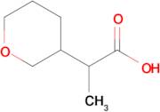 2-(Tetrahydro-2h-pyran-3-yl)propanoic acid