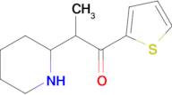 2-(Piperidin-2-yl)-1-(thiophen-2-yl)propan-1-one