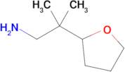 2-Methyl-2-(tetrahydrofuran-2-yl)propan-1-amine