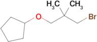 (3-Bromo-2,2-dimethylpropoxy)cyclopentane