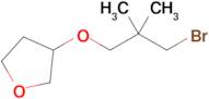 3-(3-Bromo-2,2-dimethylpropoxy)tetrahydrofuran