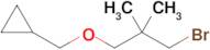 ((3-Bromo-2,2-dimethylpropoxy)methyl)cyclopropane