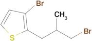 3-Bromo-2-(3-bromo-2-methylpropyl)thiophene