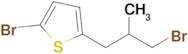 2-Bromo-5-(3-bromo-2-methylpropyl)thiophene