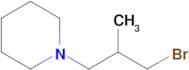 1-(3-Bromo-2-methylpropyl)piperidine