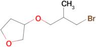 3-(3-Bromo-2-methylpropoxy)tetrahydrofuran