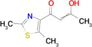 1-(2,5-dimethyl-1,3-thiazol-4-yl)-3-hydroxybut-2-en-1-one