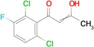 1-(2,6-dichloro-3-fluorophenyl)-3-hydroxybut-2-en-1-one