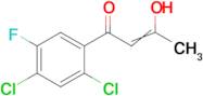 1-(2,4-dichloro-5-fluorophenyl)-3-hydroxybut-2-en-1-one