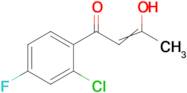 1-(2-chloro-4-fluorophenyl)-3-hydroxybut-2-en-1-one