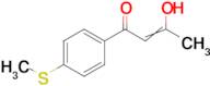 3-hydroxy-1-[4-(methylsulfanyl)phenyl]but-2-en-1-one