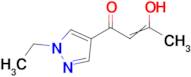 1-(1-ethyl-1H-pyrazol-4-yl)-3-hydroxybut-2-en-1-one