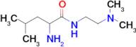 2-Amino-N-(2-(dimethylamino)ethyl)-4-methylpentanamide