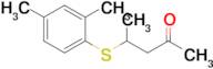 4-((2,4-Dimethylphenyl)thio)pentan-2-one