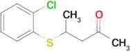 4-((2-Chlorophenyl)thio)pentan-2-one