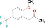 1-(2-Methoxy-5-(trifluoromethyl)phenyl)propan-2-one