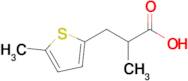 2-Methyl-3-(5-methylthiophen-2-yl)propanoic acid