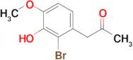 1-(2-Bromo-3-hydroxy-4-methoxyphenyl)propan-2-one