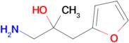 1-Amino-3-(furan-2-yl)-2-methylpropan-2-ol